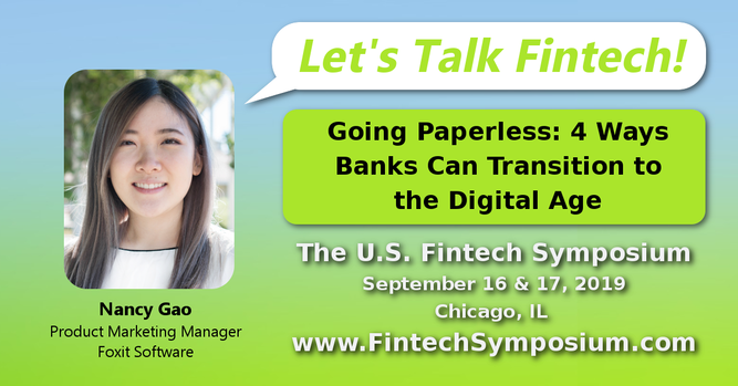 Nancy Gao - The US Fintech Symposium