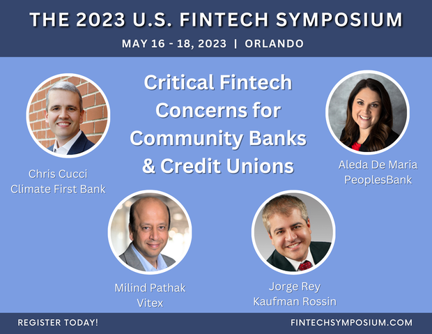 New Panelist U.S. Fintech Symposium