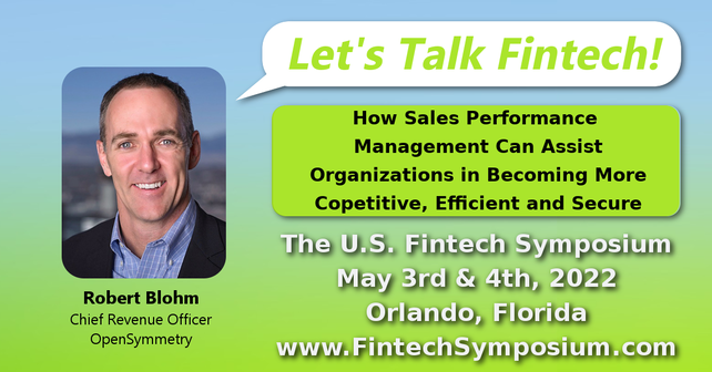 Robert Blohm from OpenSymmetry at the U.S. Fintech Symposium