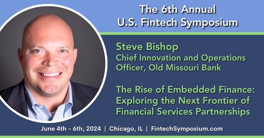 Steve Bishop, the Chief Innovations and Operations Officer at Old Missouri Bank